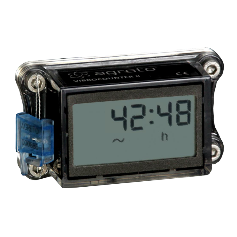 Vibration hour meter VibroCounter II Agreto