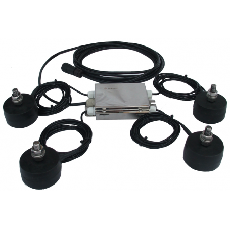 Scale kit with weighing feet
