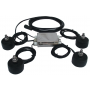 Scale kit with weighing feet