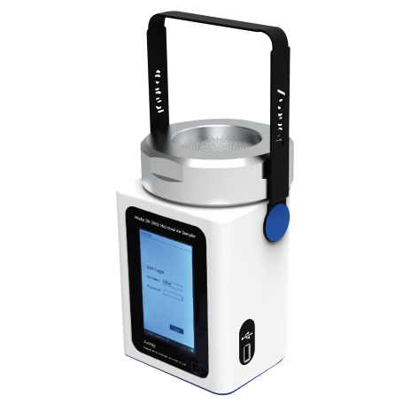 Portable Microbial Air Sampler for Cleanroom Monitoring – ZR-2052
