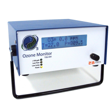 Ozone analyzer - high concentration UV measurement: Model 106-MH