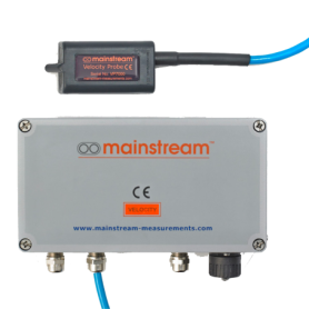 Velocity transmitter - ultrasonic sensor, 4:20 mA output