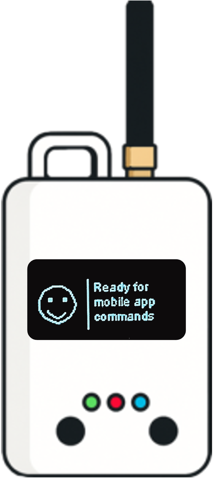 Pocket Tester LoRaWAN hardware with built-in screen