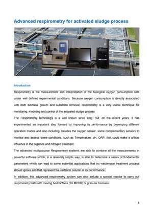 Advanced respirometry for activated sludge process 