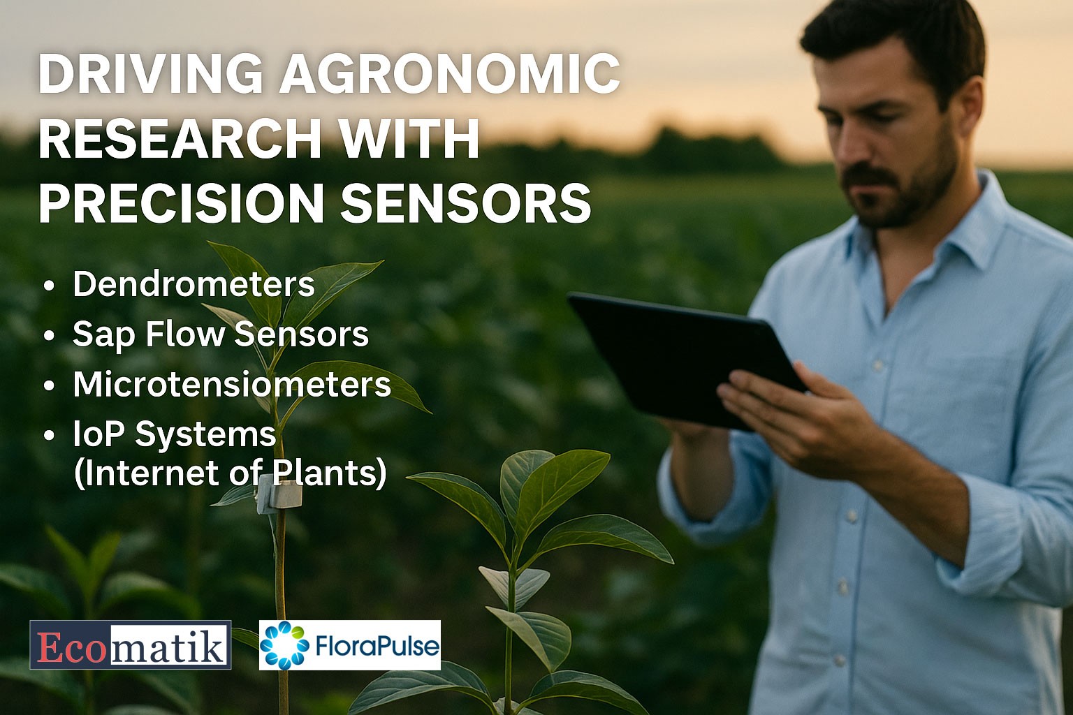 Agronomic Sensors for Advanced Plant Physiology Research