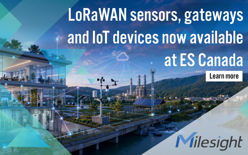 Milesight Sensors, Gateways and IoT Devices Now Available in Canada